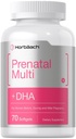 Horbäach Multivitamine prénatale pour femmes avec DHA, fer et acide folique