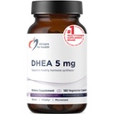 Progetti per salute DHEA 5mg - DHEA Supplemento per uomini + donne - Supplemento per aiutare sostenere l'invecchiamento sano, Integrità muscolare, Energia + Sintesi ormonale - Non-GMO (180 capsule)