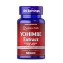 Puritan's Pride Yohimbe Exotic Herb per gli uomini 250 mg (1000mg Equivalent), Integratore alimentare, 50 capsule di rilascio rapido