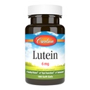 Carlson Lutein 6mg, Vision Support & Eye Health Supplement, Antioxidante Formel mit Zeaxanthin, 180 Softgels