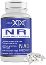 Genex Formulas NR Nicotinamide Riboside 300mg/Serving (60 capsule) NAD+ Precursore per l'invecchiamento sano - GMP-Certified, Non-GMO, Gluten-Free, Vegetariano (1 confezione)