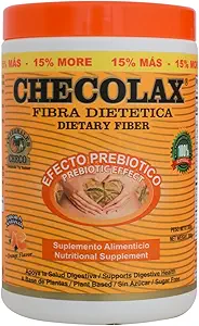 Naturalmente, Supporta la regolarità, Bloating Relief & Gut Health, Sugar Free, Non-GMO, Plant-Based - Essential Fiber Boost, Orange (10.5 oz)
