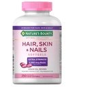 Nature's Bounty Hair Skin and Nails 5000 mcg Biotin - 250 Beschichtete Tabletten extra Stärke
