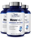 1MD Nutrition MoveMD - Joint Health Supplement - Doctor Formulated | with Collagen, Astaxanthin, and More | 30 Capsules (3-Pack)