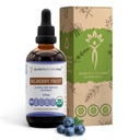 Segreti della Tribe Bilberry Fruit Alcohol-Free Liquid Extract, USDA Organic Bilberry (Vaccinium Myrtillus) Dried Fruit Tincture Supplement (4 FL OZ)