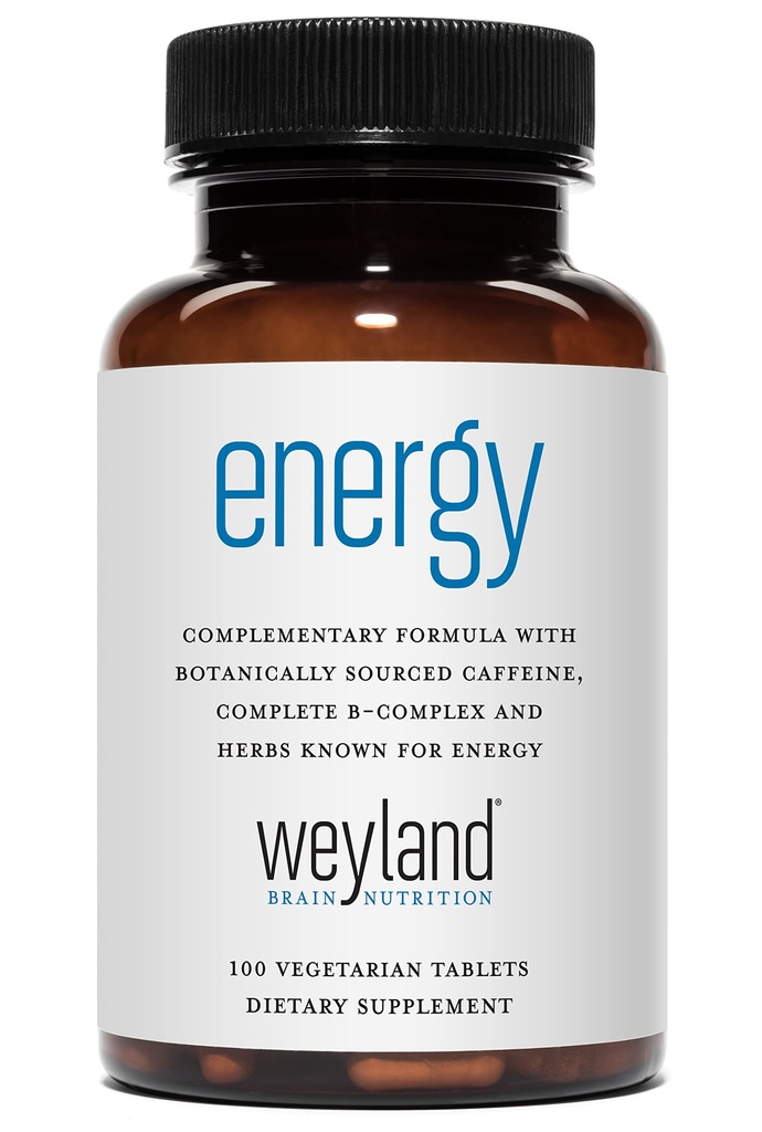 Energie | Complimentary Formula w/Botanisch Sourced Caffeine | Complete B-Complex & Energy Supportive Herbs