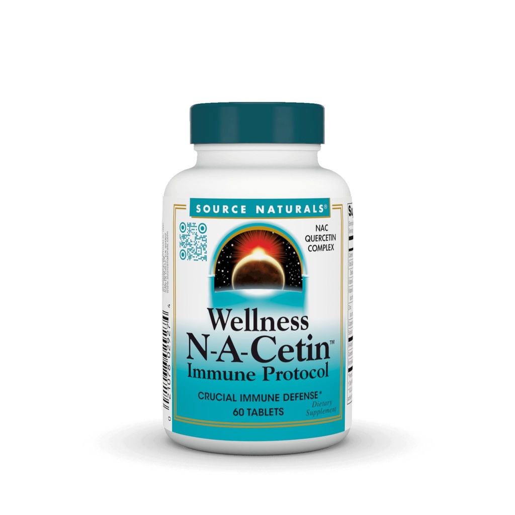 Quelle Naturals Wellness N-A-Cetin Immune Protocol, Crucial Immune Defense* - 60 Tabletten