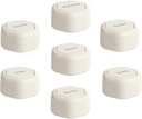 Cadence Travel Container - Pill Case Set - Magnetic Travel Capsules,Tagesmedizin Organizer für Pillen, Ergänzungen, & Vitamine - 7 Flex Smalls (0.56oz) für Wöchentliche Pille Organizer - Sand