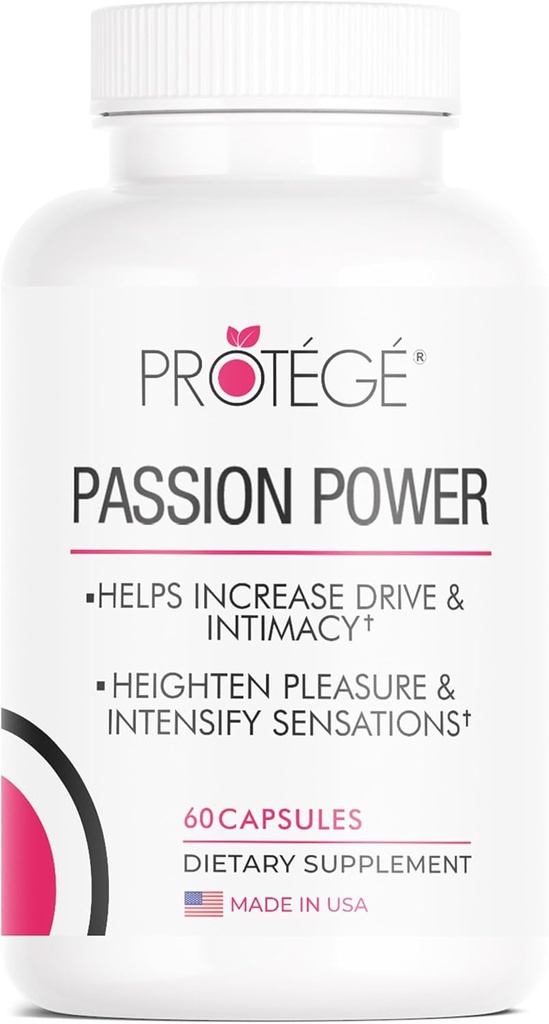 Booster Libido femminile per le donne - Pillole di aumento dell'energia e dell'intimità - All-Natural Libido Enhancer con radice di maca, estratti di Ashwagandha - 60 ct
