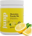 JUNP Electrolytes Powder No Sugar No Carbs – Limonata Keto Electrolyte Drink Mix - Potassium & Salt Hydration Powder Electrolytes - Polvere di elettrolito zero Calorie Sugar Free, Kosher, 90 Servings