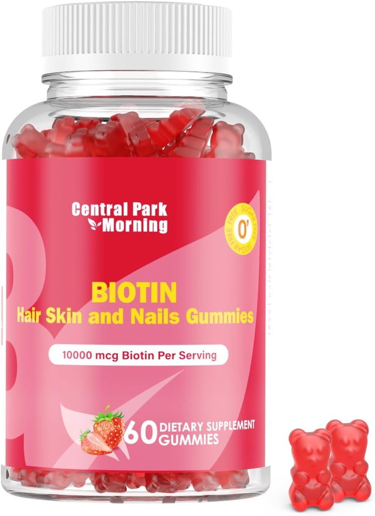 Gummie biotina per capelli, pelle e unghie