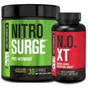Jacked Factory Nitrosurge PreWorkout in Ananas & N.O. XT Nitric Oxid Booster für Männer & Frauen
