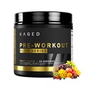 Kaged Pre Workout Elite Powder | Fruit Punch | Pre-Workout with Creatine, Beta Alanine, L-Citrulline, BCAAs | 388 mg Organic Caffeine | Pre integratori per gli uomini e le donne | 20 Servings