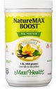 NatureMax BoostTM Pea Protein Pulver - Nahrungsergänzungsmittel - 20g Protein Pro Servieren - Natürliche Vanille Geschmack - Kosher Vitamin - 1lb