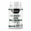 Probase Nutrition Phosphatidylsérine 300mg Supplément Cerveau Santé et Mémoire Soutien Non-OGM Sans gluten 120 Capsules Complexe de sérine Phosphatidyl
