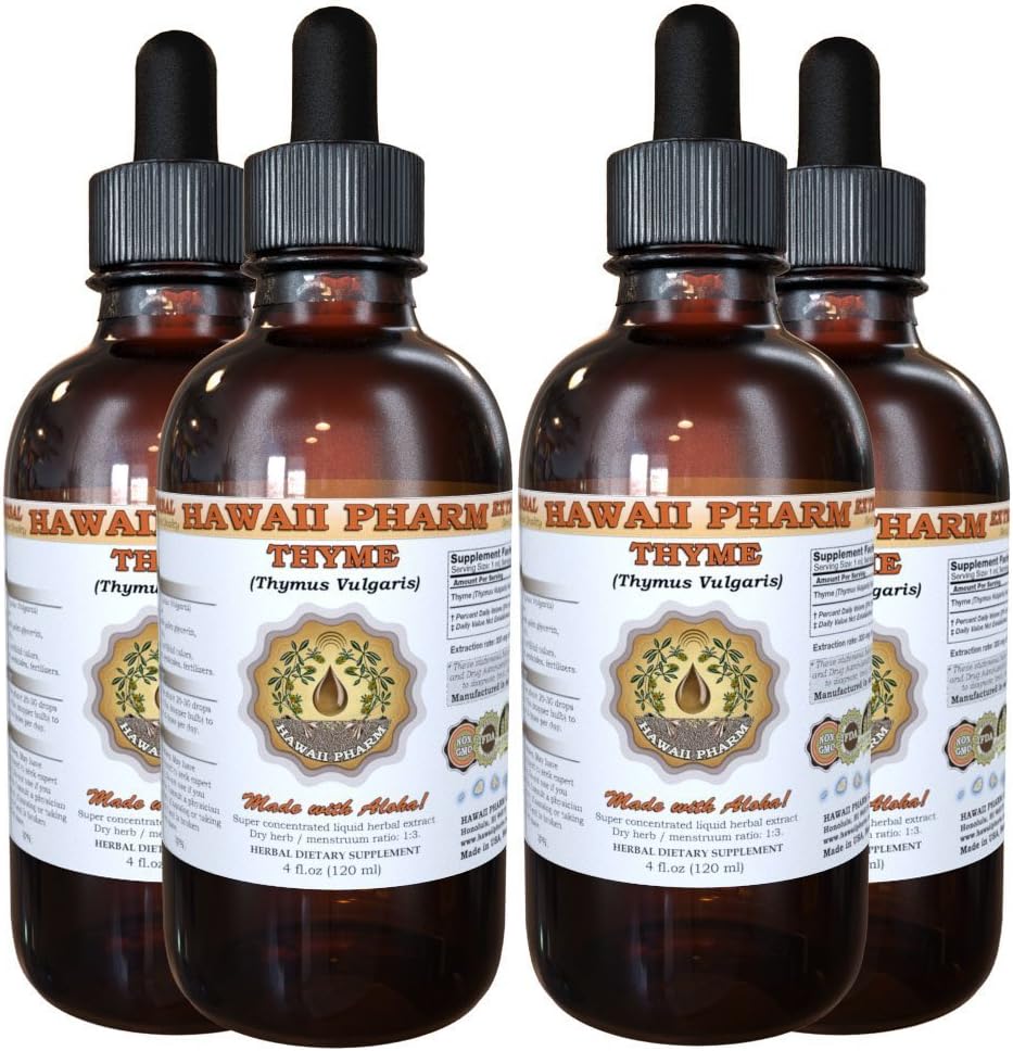 Timo (Thymus vulgaris) Estratto liquido 4x4 fl.oz