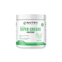 Bio Grüne Immunität Superfood Pulver - Beruhigt Verdauung, steigert gesunde Vitalität und Energie. Fast Acting Formula mit Probiotika, Enzymen, Kurkuma und Ashwagandha (30 Servings Lemon-Mint)