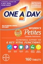 Un giorno Petizioni Donna Multivitamina,Supplemento con Vitamina A, Vitamina C, Vitamina D, Vitamina E e Zinco per il Supporto Sanitario Immune, Vitamine B, Biotina, Folate (come Acido Folico) & More, 160 Conte