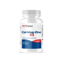 Cal-Mag-Zinc D3 Nahrungsergänzung (Calcium Magnesium Zink & Vitamin D3) | Immune, Knochen & Zähne Unterstützung | Non-GMO | Vegan | Gluten Free | Dairy Free | Kosher | 60 Softgels | (60 Count (Pack of 1))