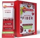 Zuckerfreie Kiwi Erdbeere Flavored Psyllium Husk, 24 Fiber Packets