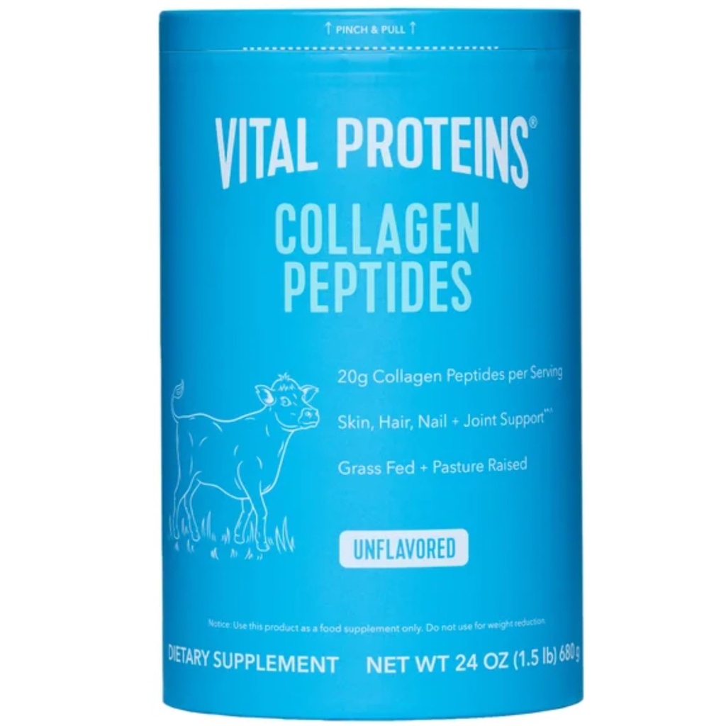 Vitalproteine Natürliche ganze Ernährung Collagen Peptide - Pasture Raised, Grass Fed, Paleo Friendly, Glutenfrei, Single Ingredient - 24 Unze