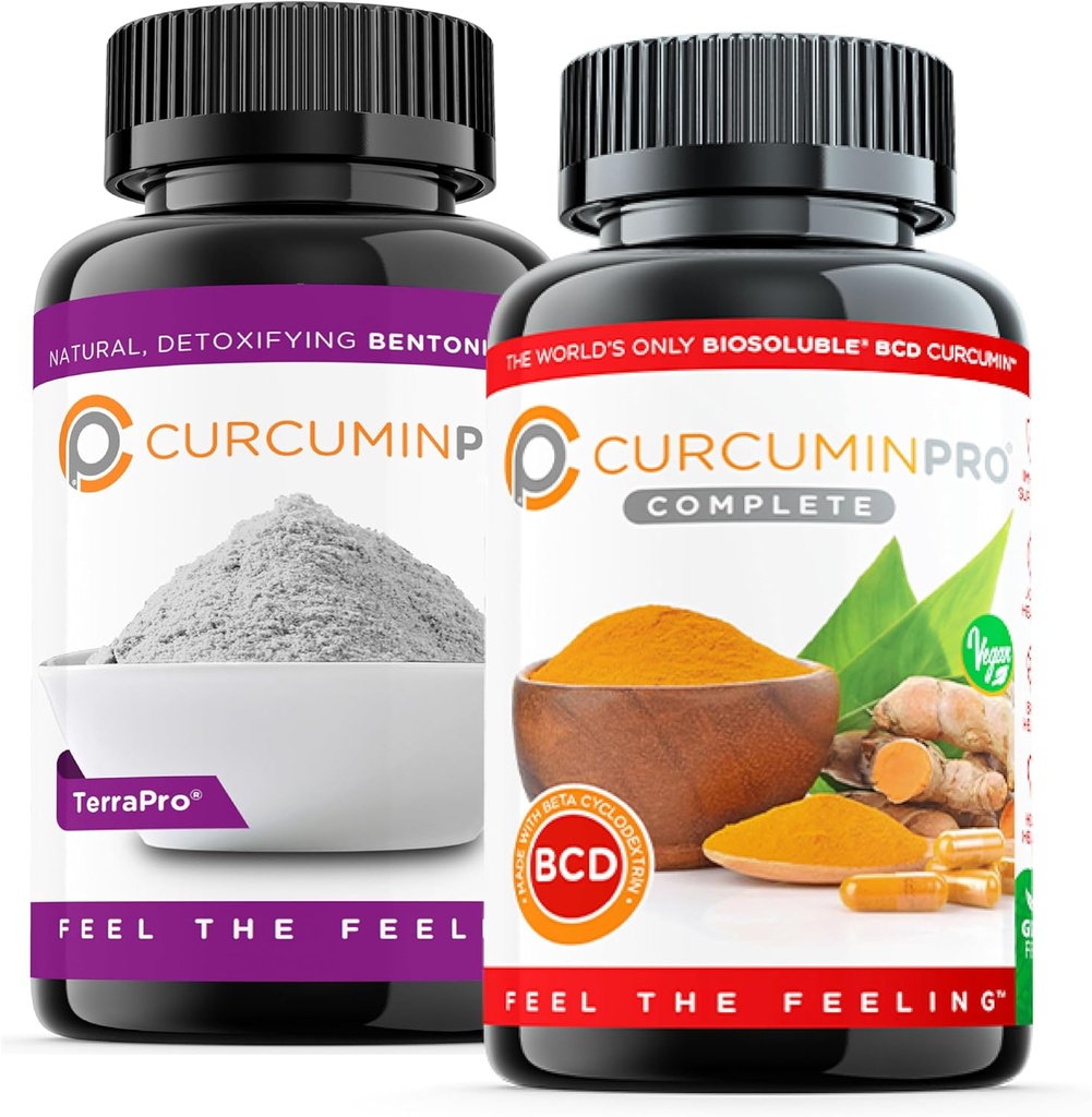 curcuminpro Gut Renew Bundle | Gut Gesundheit und Verdauung Unterstützung | Immune Supoprt Kapseln | World's Only BioSoluble Vegan Organic Turmeric Curcumin | 1 Monat Versorgung
