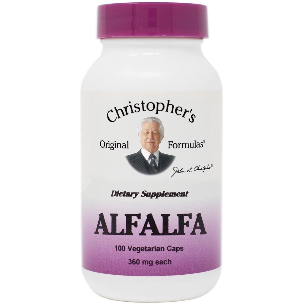 Alfalfa lascia il Dr. Christopher 100 VCaps