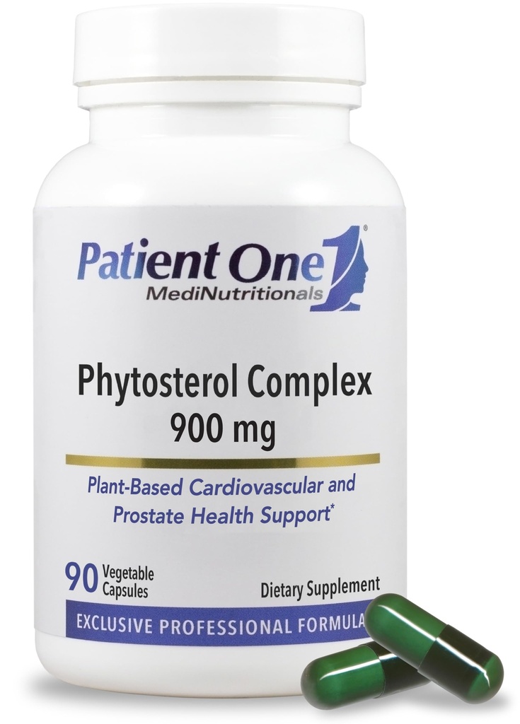 Paziente Un Phytosterol Complex 900 mg | Supplemento per sostenere la salute del cuore e il metabolismo lipidico sano* | con gli steli vegetali | 90 capsule