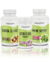 NaturalSlim Candida Cleanse Support Supplements Bundle - Candiseptic Kit Anti Overgrowth, Gut & Colon Reinigung 242 Kapseln insgesamt - 28 Tage Reinigungsprogramm von Frank Suarez (2 Pack)