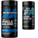MuscleTech Muscle Builder con picco ATP e muscolo chiaro con HMB, integratori di costruzione del muscolo per uomini e donne, 30 + 42 conte