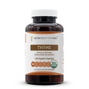 Segreti della Tribe Thyme USDA Organic | Realizzati con capsule vegetariane e timo biologico certificato (Thymus Vulgaris) Foglia secca (120 capsule)
