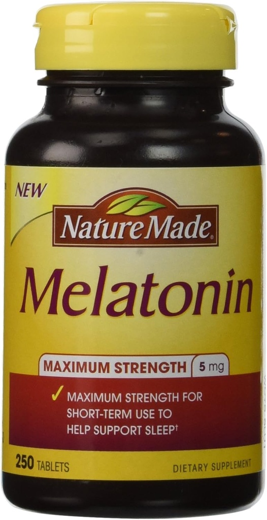 Natura Made® Melatonin 5 Mg., 250 compresse