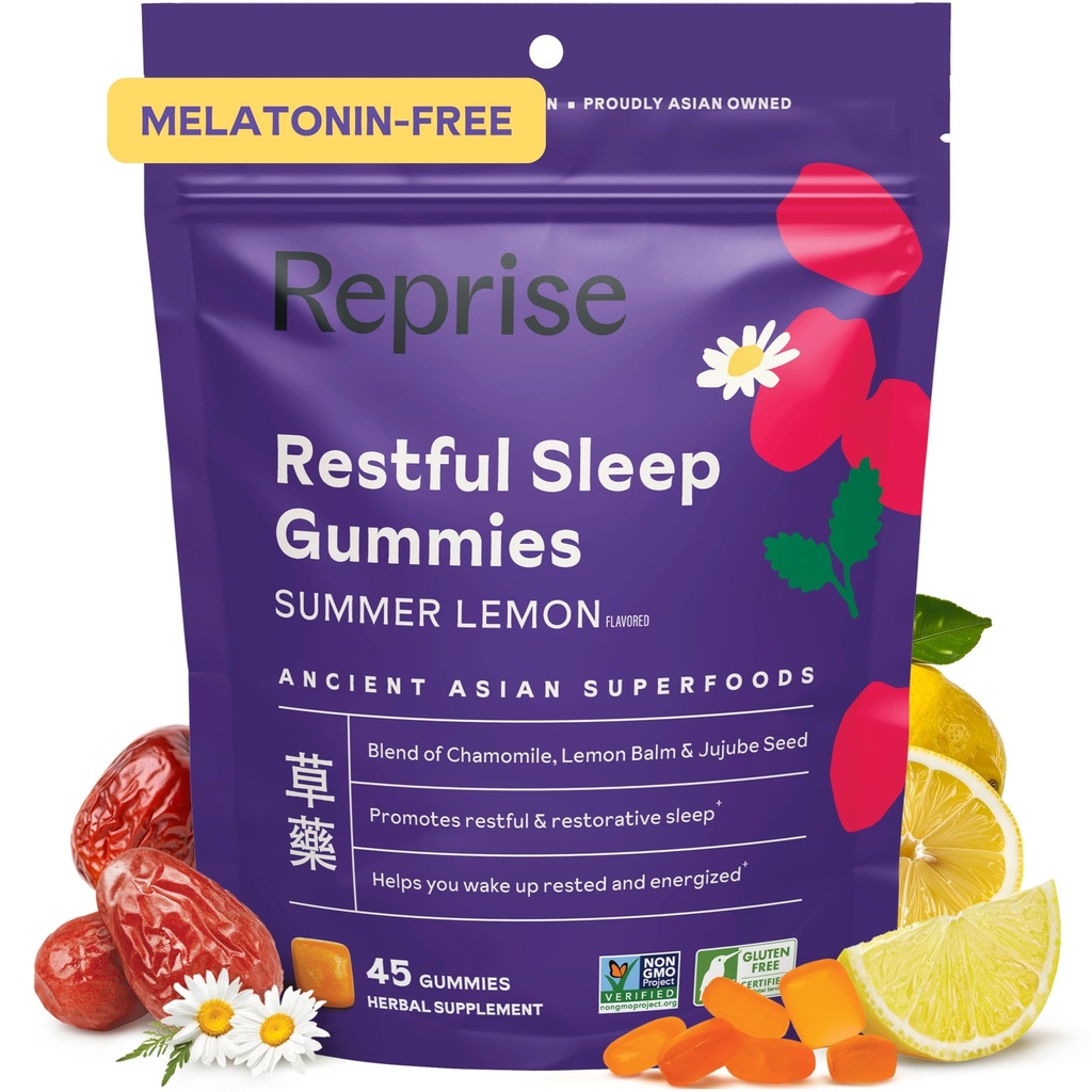 Mélatonine sans aide naturelle au sommeil Gommies pour adultes