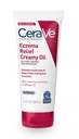 CeraVe Eczema Relief Creamy Body Oil, Eczema Calming Cream Mit kolloidalem Oatmeal & Safflower Oil Für trockene Haut & jucken Haut Relief, Steroid Free & Paraben Free, 3.4 Unze