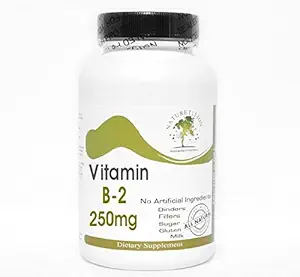 B-2 Vitamina 250mg ~ 100 capsule - No Additivi ~ Integratori di natura