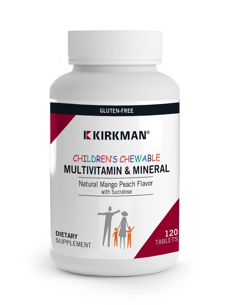 Kirkman Multivitaminici masticabili per bambini e wafer minerali -120 compresse