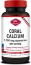 Olympian Labs Coral Calcium 1000mg Capsules concentrées, soutien des os sains et équilibre du pH - 90 Capsules