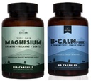 Natural Rhythm Calm Bundle - Triple Calm Magnesium 150mg, 120 Kapseln + B-CALMplex, Unique Vitamin B Blend, 90 Kapseln