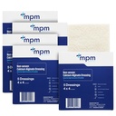 Calcium Alginat Dressing, 4"x4" [Box von 5] Steril, MPM Medical