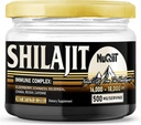 20 Gr - Shilajit Resinand Immuni Support Mélanger Elderberry, Echinacea, Goldenseal, Chaga, Reishi et Cayenne