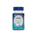 Unisom Semplici Slumbers Bambini Droga-Free Sleep Aid Gummies 30-Count, Melatonin 0.5mg, Uva
