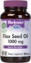 BlueBonnet Nutrition Huile de graines de lin 1000 mg
