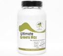 Ultimate Greens Max - Kelp Bladderwrack Dulse Clubmoss Irish Moss Gentian ~ 90 Capsules - Pas d'additifs ~ Suppléments de nature