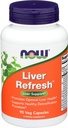 MAINTENANT Aliments suppléments, foie rafraîchi avec extrait de chardon de lait et mélange unique d'enzymes à base de plantes, 90 capsules de légumes