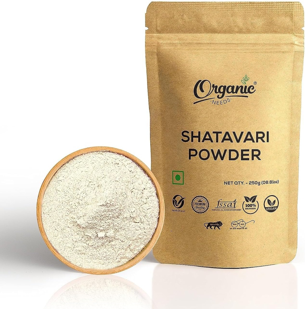 KRISTINA a besoin de poudre de Shatavari pour les femmes - favorise la production de lait maternel et l'équilibre hormonal - 100% poudre de racine de Shatavari pure. (250 grammes)