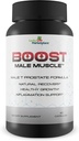 Boost Homme - maximum de force Prostate Support pour les hommes - Promouvoir Full Bladder jour vide et la nuit - Soutien Meilleur flux de sang avec le thé vert - Hommes Prostate Supplément santé - soutien urinaire