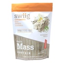 swiig Mass Builder Protéines Poudre, Madagascar Vanille, Pas d'ingrédients OGM, Pas d'arôme artificiel, Couleurs ou édulcorants, Pas de remplissage, 3.3 Pound Bag