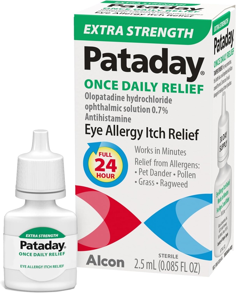 PATADAY Einmal täglich Relief Extra Stärke 2,5ml, Klar, 1 Packung