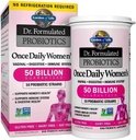 30 Kapseln Einmal täglich Dr. Formulierte Probiotika für Frauen 50 Billion CFU 16 Probiotische Strains mit Bio-Präbiotika für Verdauung, Vaginal & Immune Gesundheit, Dairy Free. 1 Packung