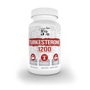 5% Nutrition Turkesterone 1200mg | Purezza massima e assorbimento | Complesso con Astragin, Cyclodextrin & Naringin | 90 capsule (1 Mese di alimentazione)